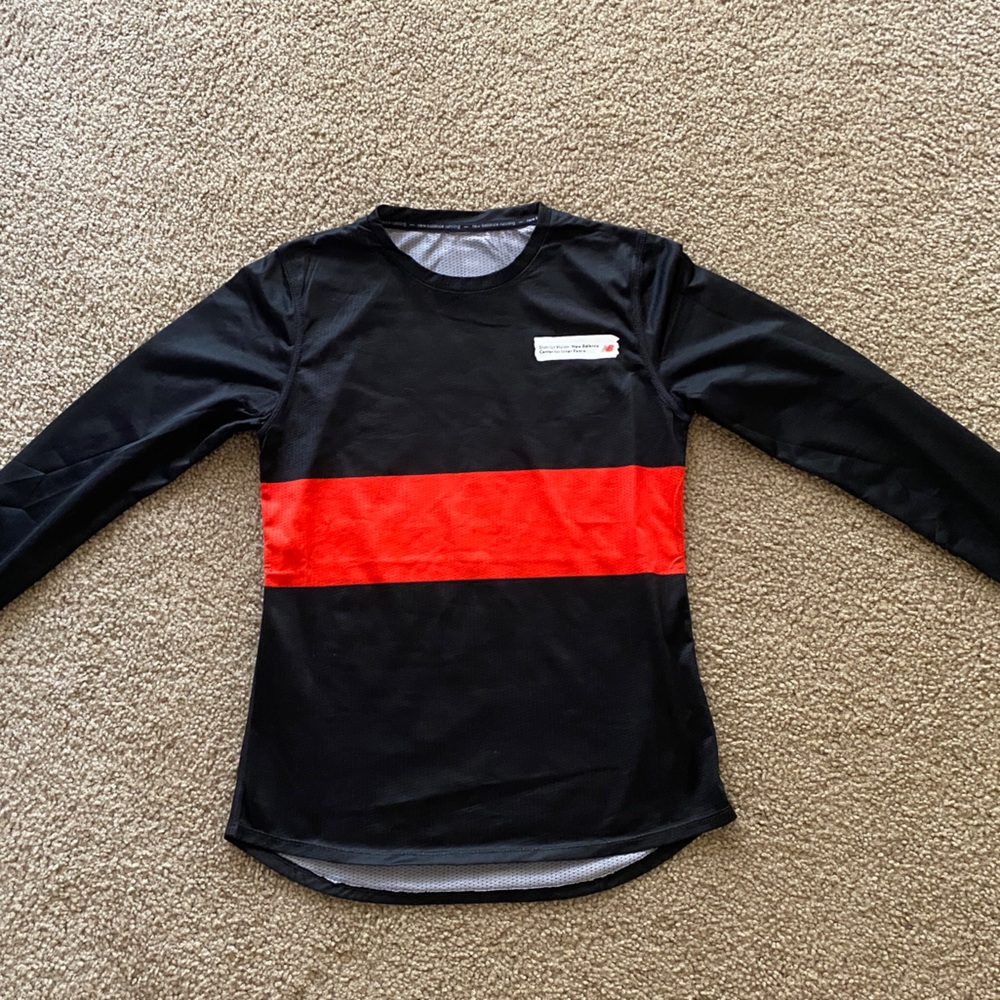 District Vision x New Balance Impact Run Long Sleeve T-Shirt  - Size XS
